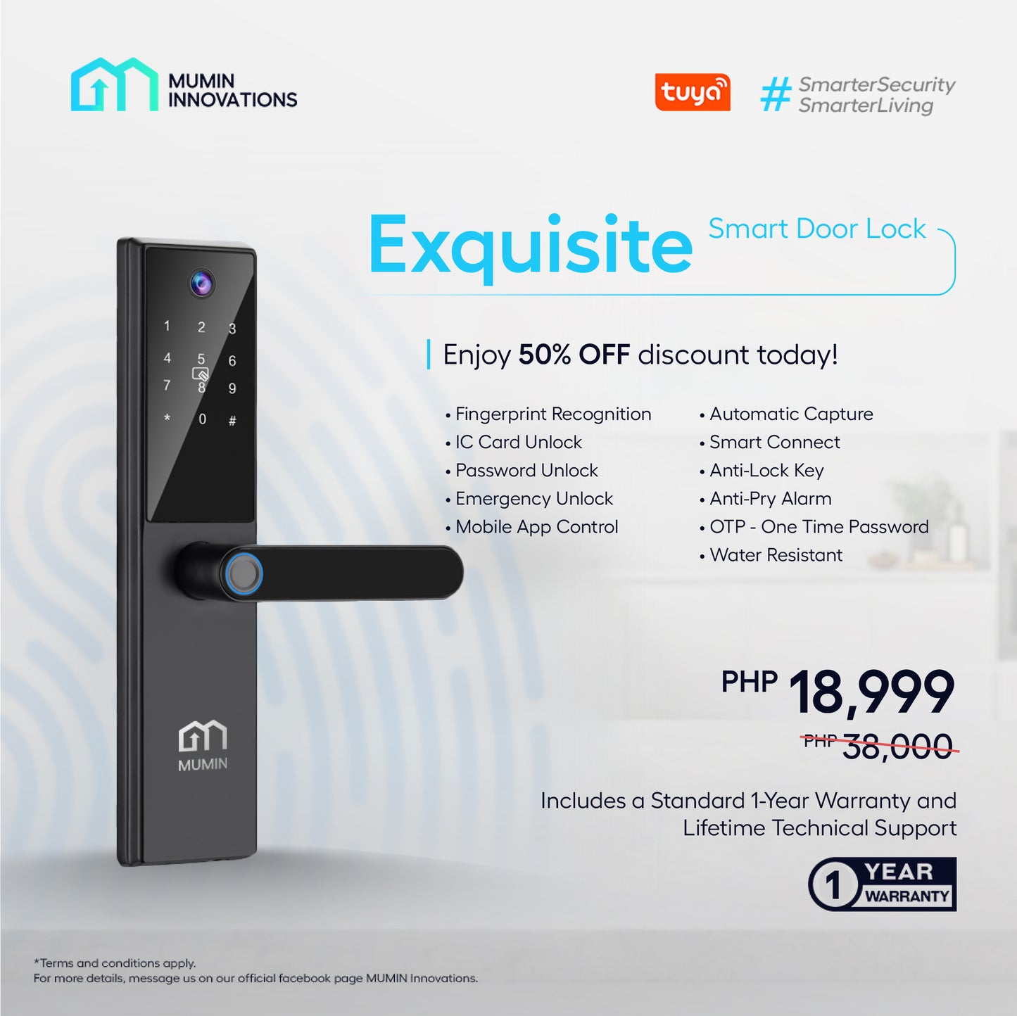 Exquisite Smart Door Lock