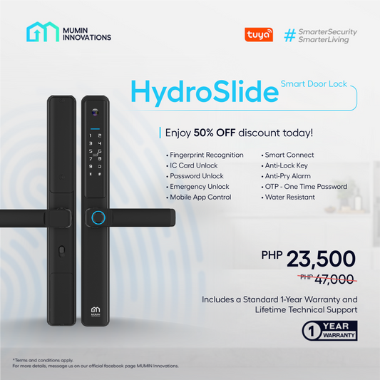 HydroSlide Smart Door Lock