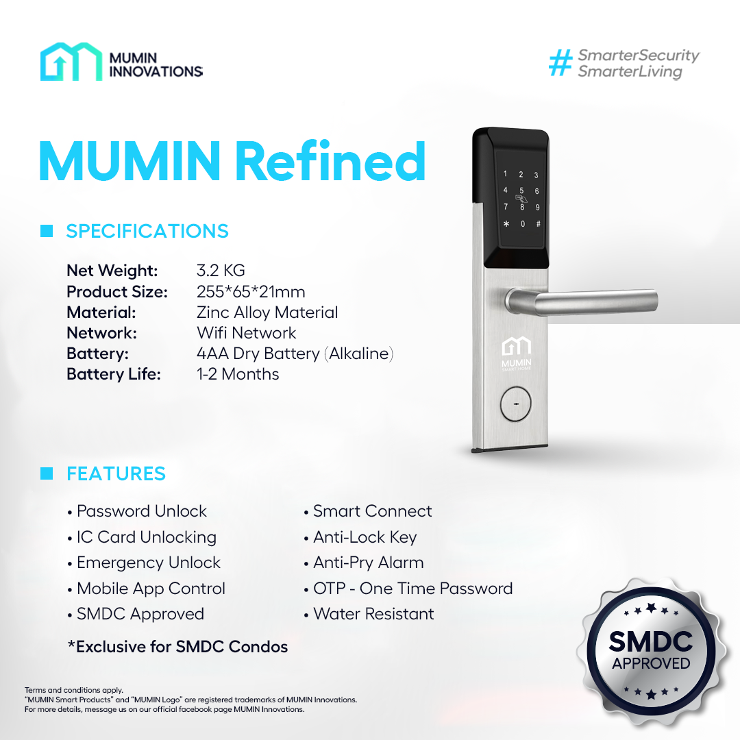 MUMIN Refined Smart Door Lock