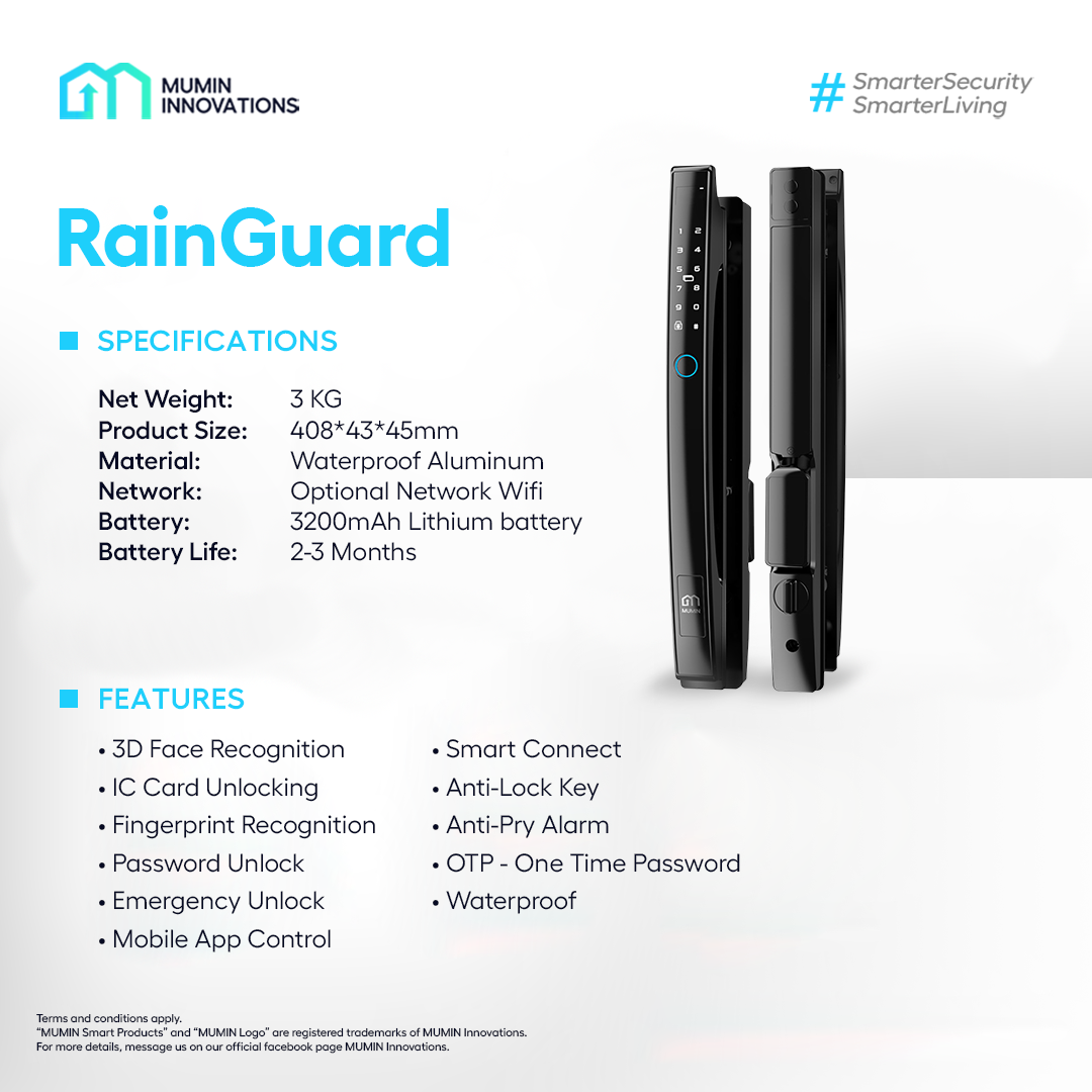 RainGuard Smart Door Lock