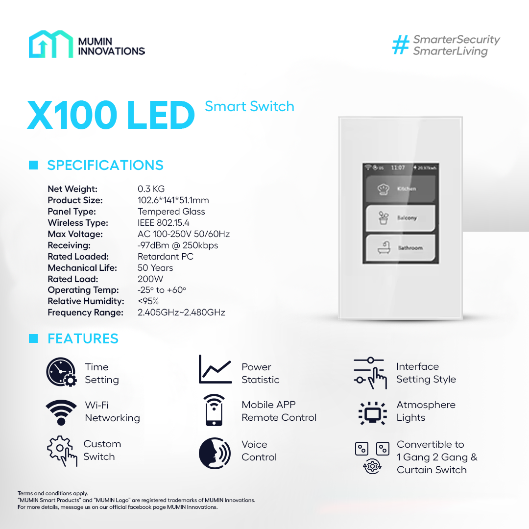 X100 Smart Switch