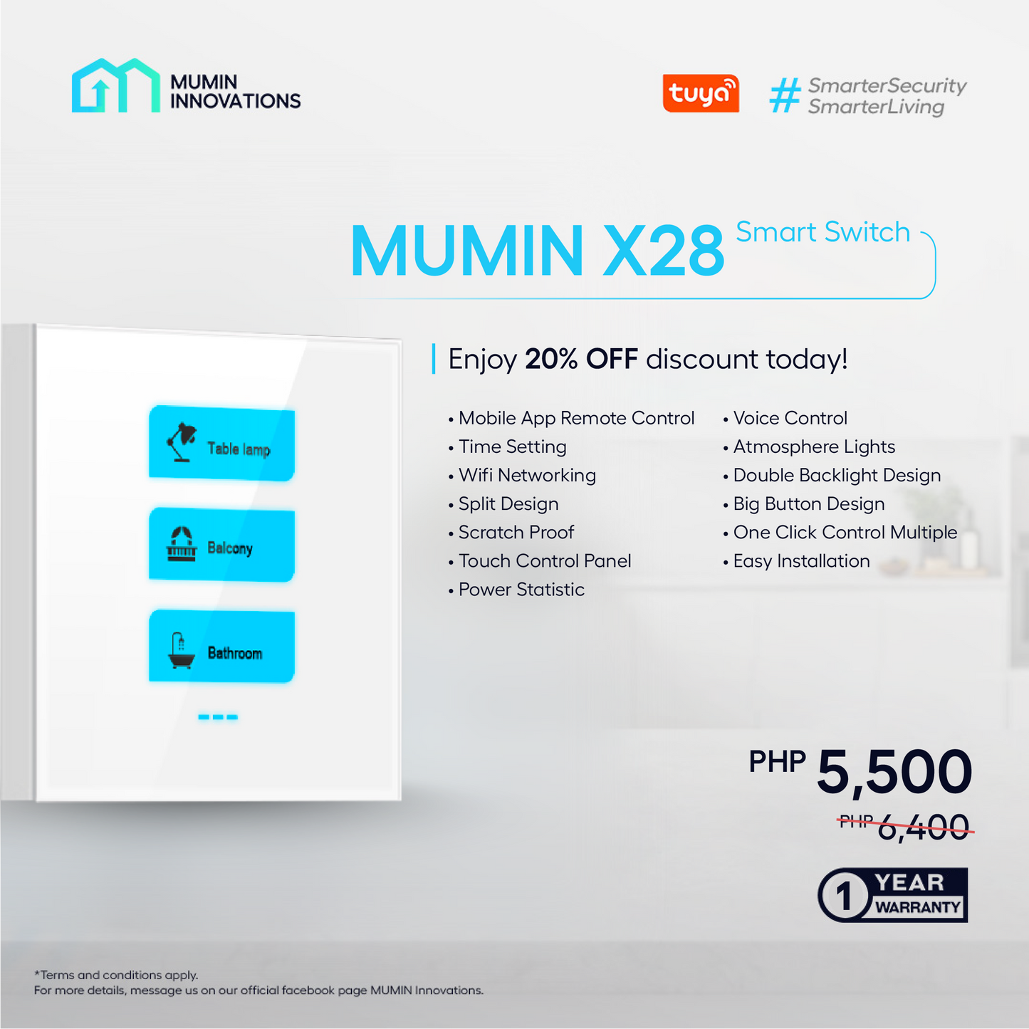X28 Smart Switch